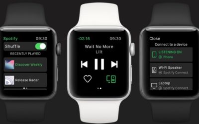 Cómo usar Spotify en Apple Watch
