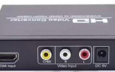 Cómo convertir el cable coaxial a HDMI