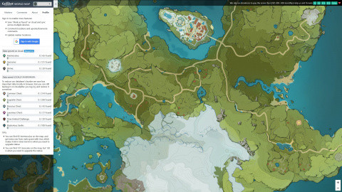 Genshin Impact, mapa interactivo: la herramienta definitiva para su exploración