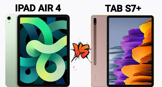 Apple iPad Air 4 contra Samsung Galaxy Tab S7+ ¿Cual comprar?