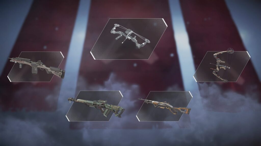 Rifles de tirador de armas Apex Legends