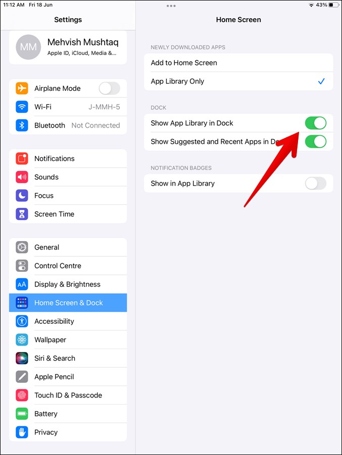 iPad Apagar la biblioteca de aplicaciones