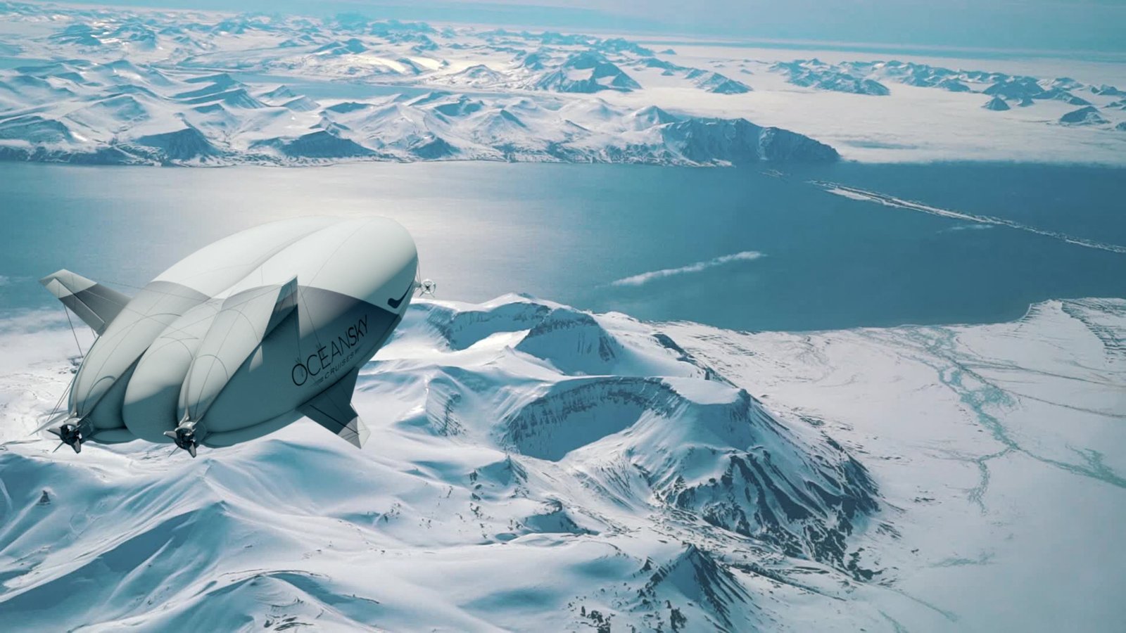 Es posible realizar un viaje de ida y vuelta en dirigible al Polo Norte pero prepare su billetera ...