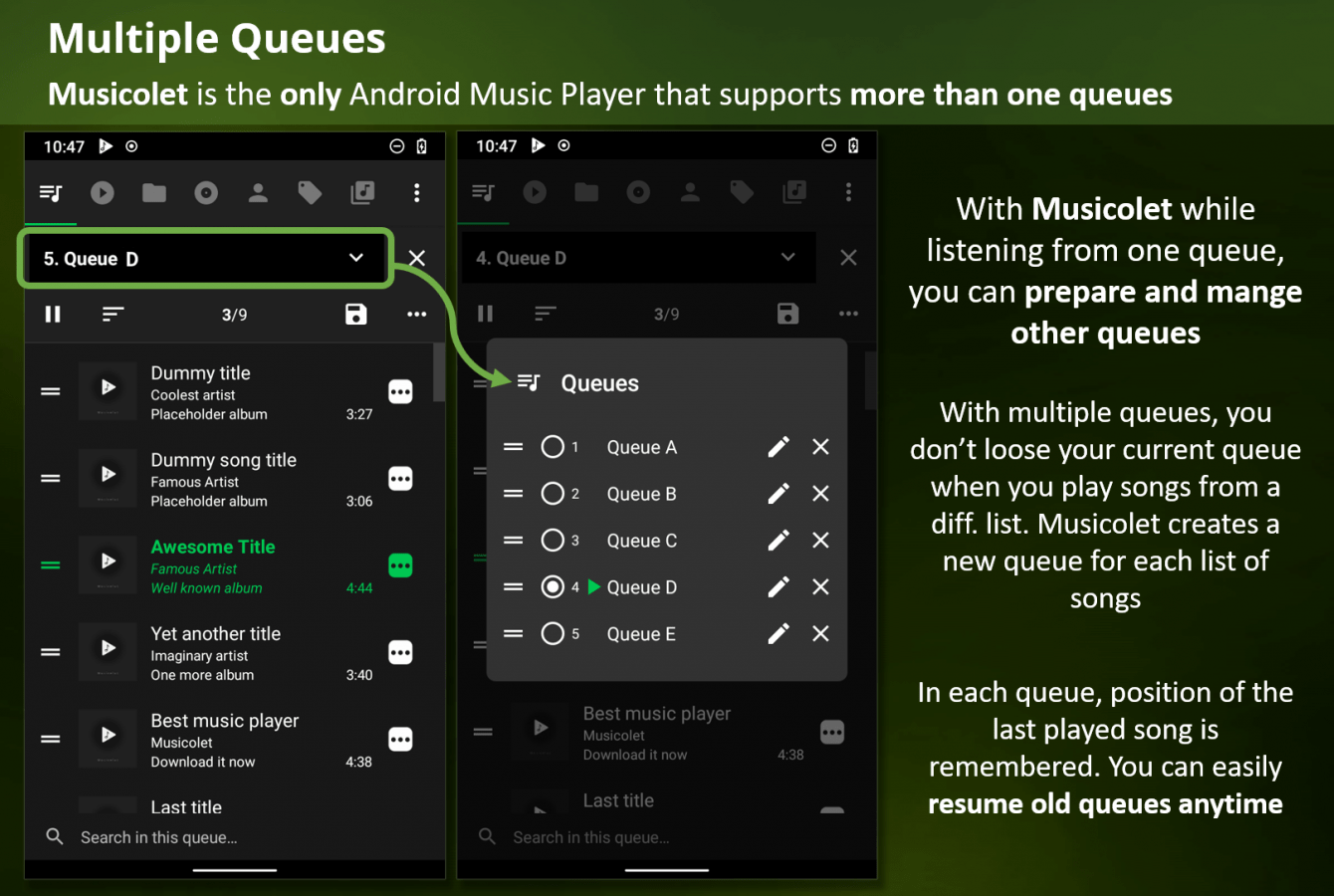 Mejores reproductores de música de Android |  Diciembre de 2021