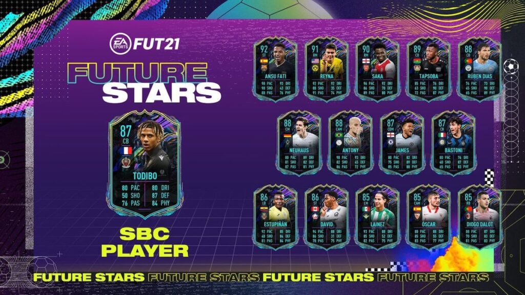 Jugadores promocionales de las futuras estrellas de FIFA 21
